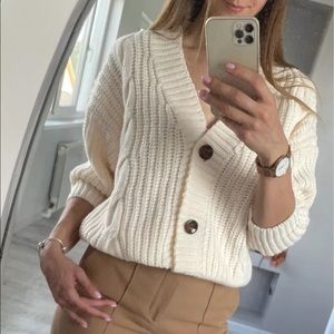 Cable Knit Cardigan